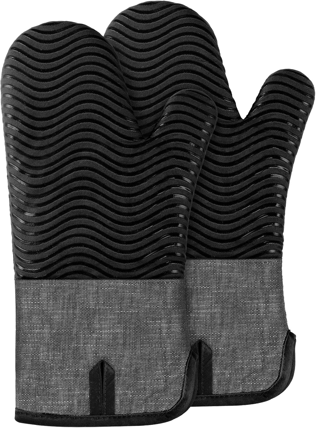 BONTHEE Oven Mitts Heat Resistant Oven Gloves for Kitchen