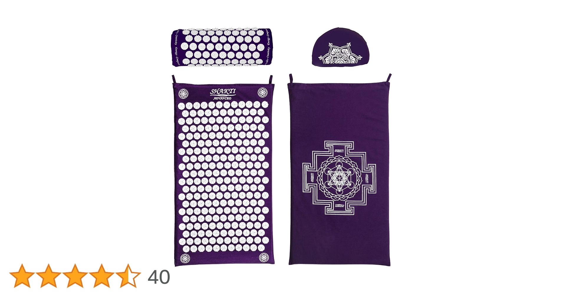 Amazon | 【正規品】シャクティ 指圧マット・枕 究極セット レベル③