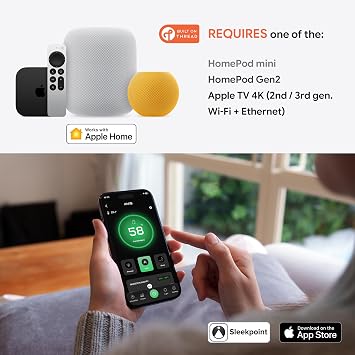 Airversa AH1B 3.2L HomeKit Smart Humidifier, Top-Fill, Cool Mist, White