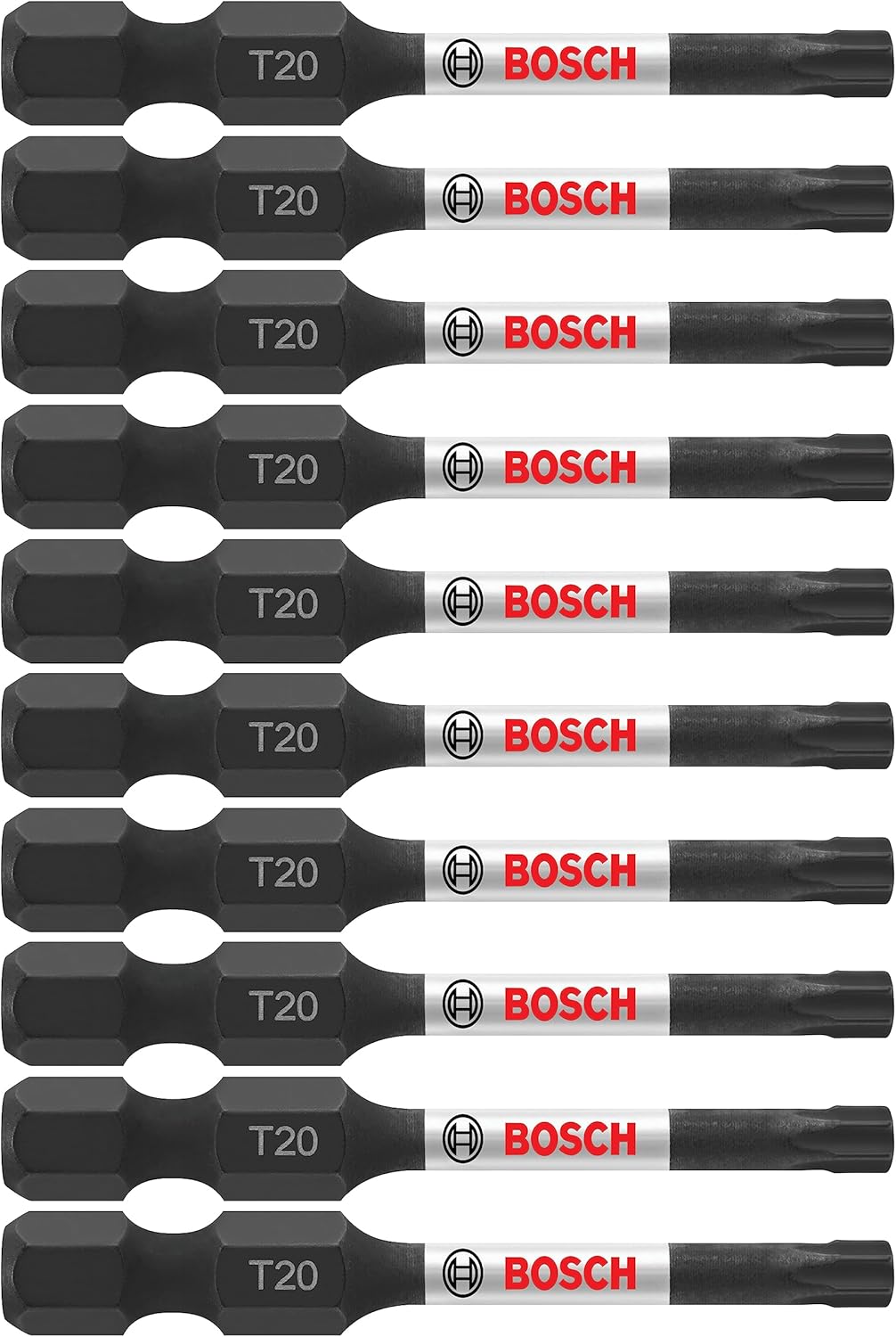 BOSCH ITT20215 15-Pack 2 In. Torx #20 Impact Tough Screwdriving Power Bits