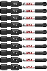 BOSCH ITT20215 15-Pack 2 In. Torx #20 Impact Tough Screwdriving Power Bits