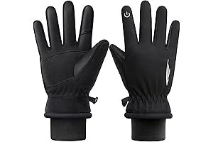 Women Men Thin Warm Ski Gloves Winter Windproof Thermal Snow Touchscreen Gloves...