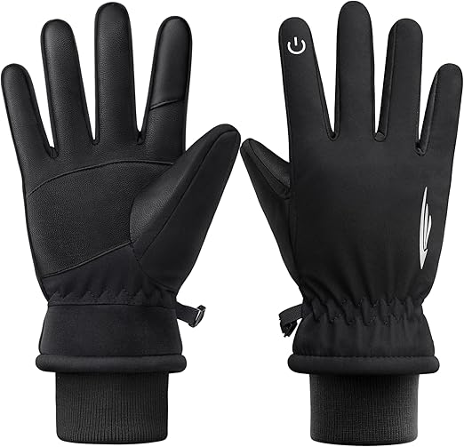 rivmount Winter Gloves Women Men,Touchcreen Insulated Warm Gloves Cold Weather Windproof Thermal Snow Gloves Skiing,Driving,Biking,Running 605