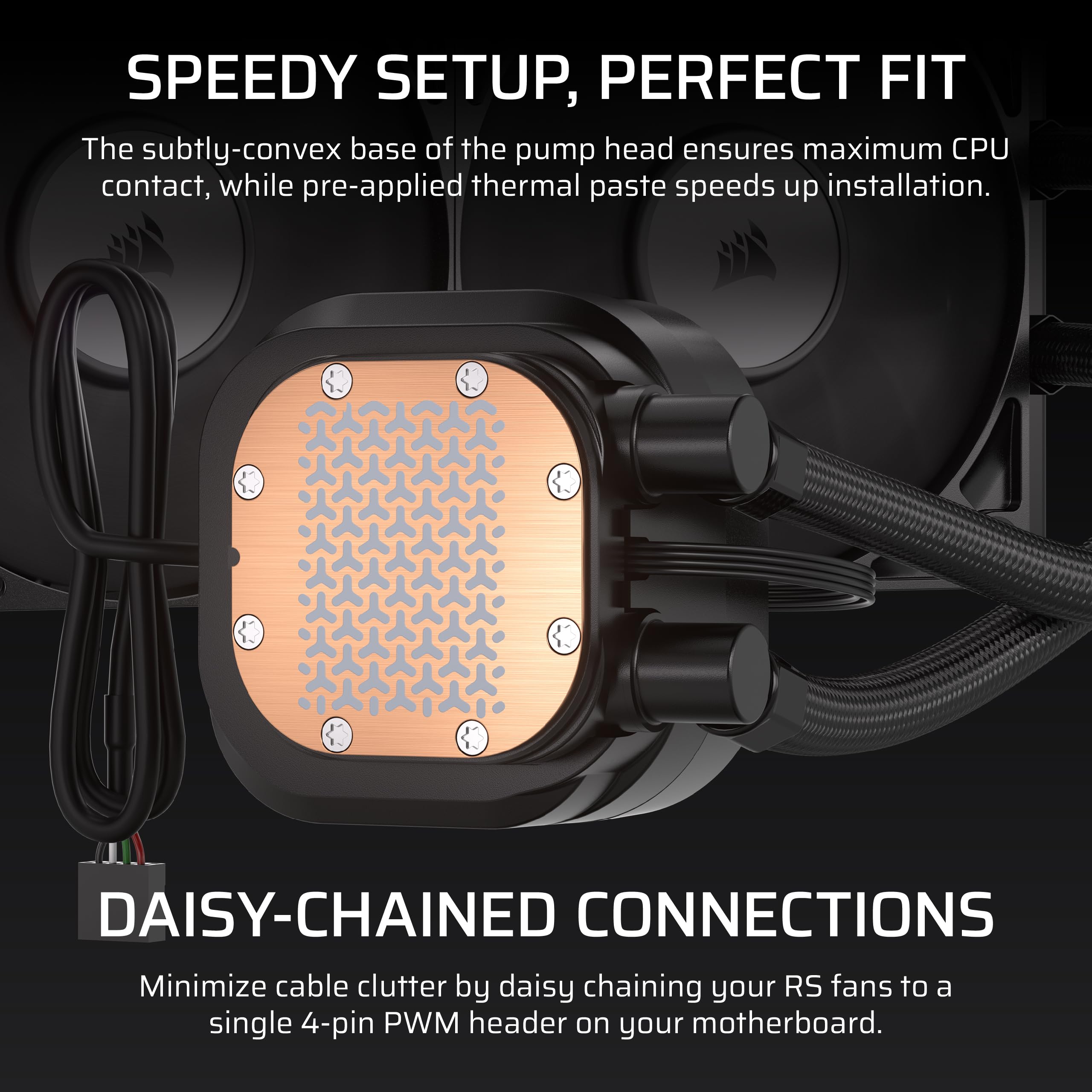 CORSAIR NAUTILUS 360 RS LCD Liquid CPU Cooler – 2.1