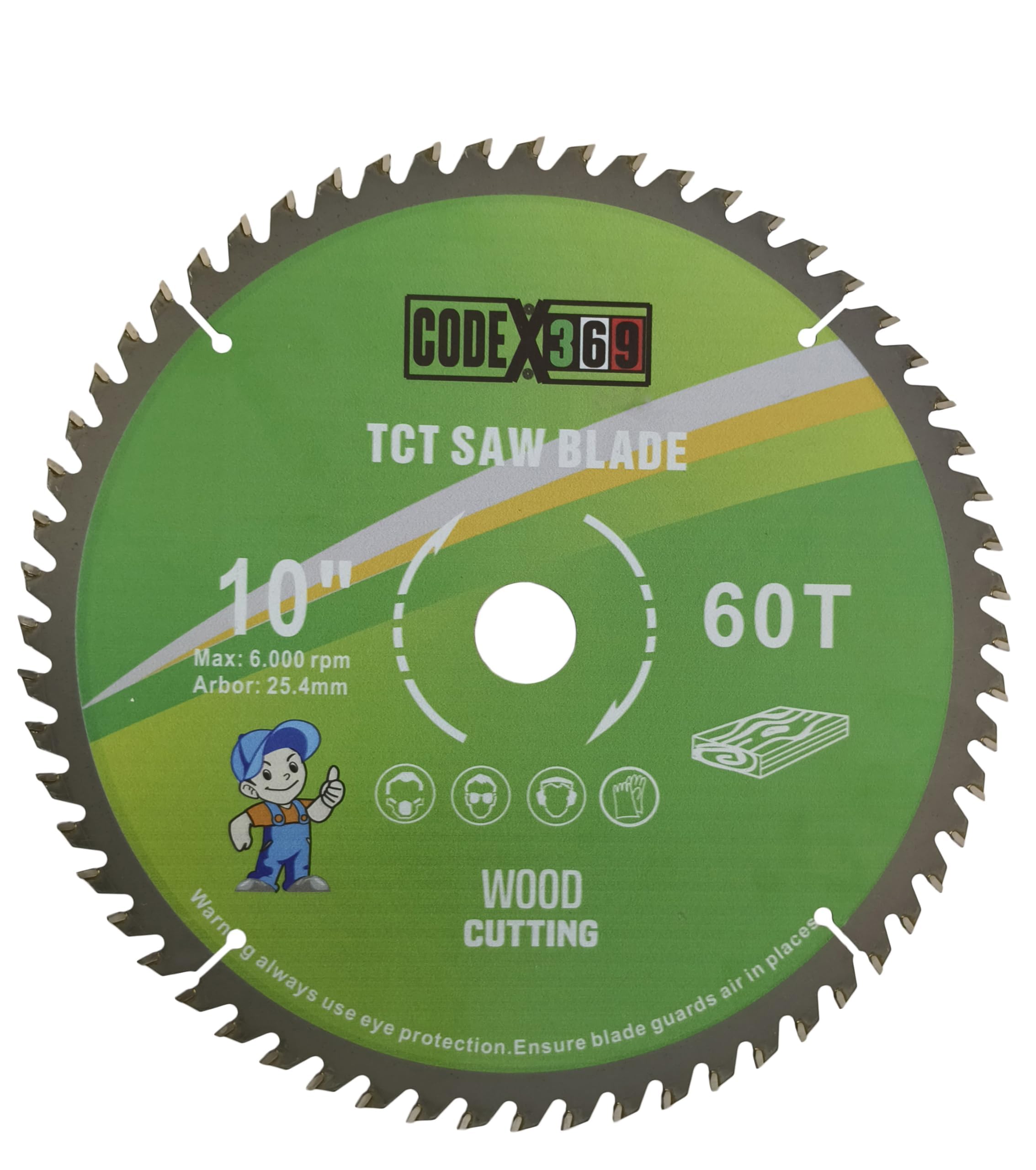 Inditrust 10” inch/ (250mm) 60T TCT Circular Saw Blade for cutting Plywood and Laminated Wood (B0DCW49JHS) Amazon Price History, Amazon Price Tracker