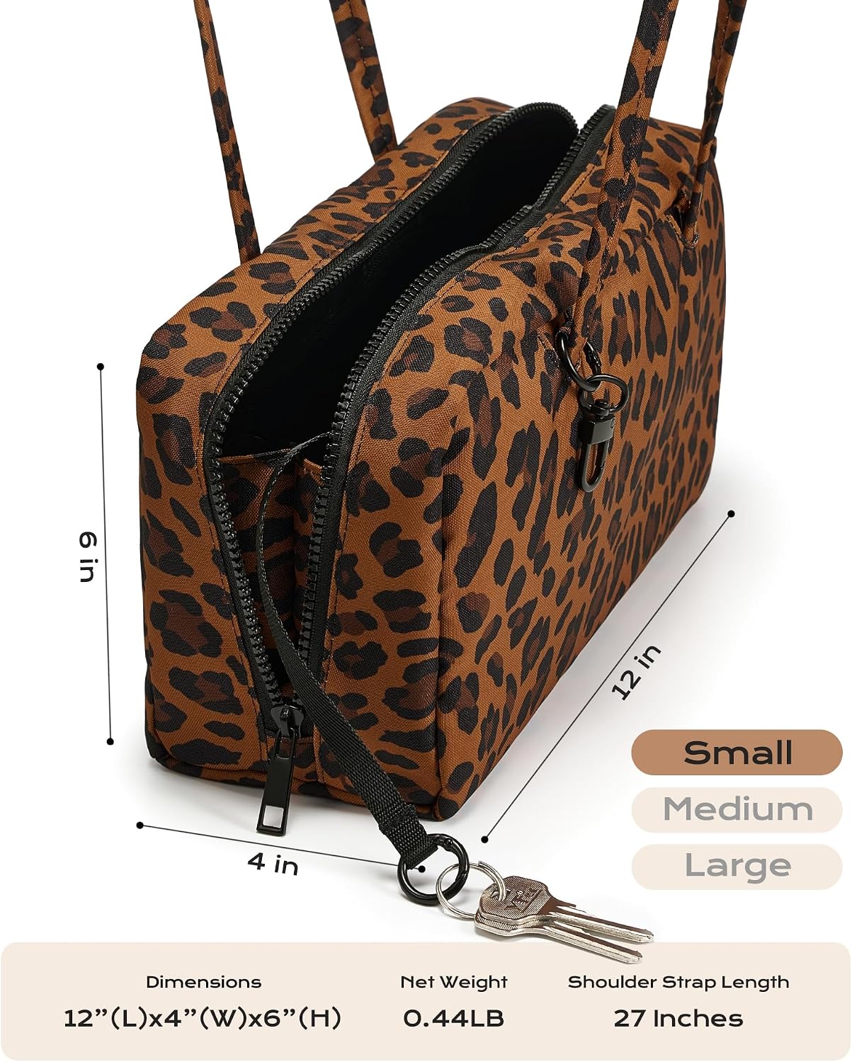 Lightweight Nylon Bowler Bag for Women,East-West Shoulder,Everyday Tote Bag