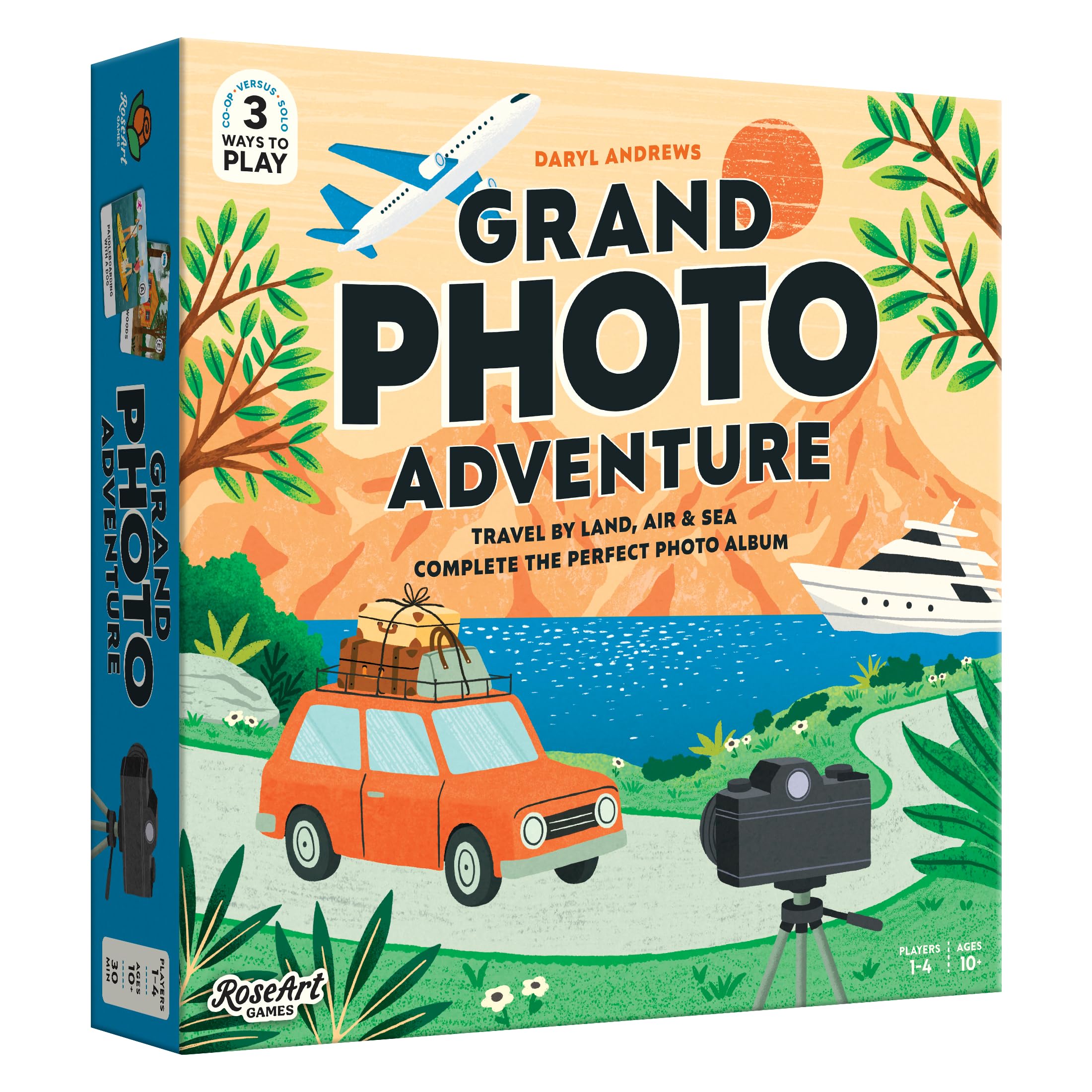 Grand Photo Adventure Light Strategy Travel Board Game