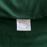 Vista 360 de ROSGONIA Juego de edredón tamaño Queen, color gris carbón, 3 piezas (1 edredón gris oscuro y 2 fundas de almohada) para todas las estaciones, ropa