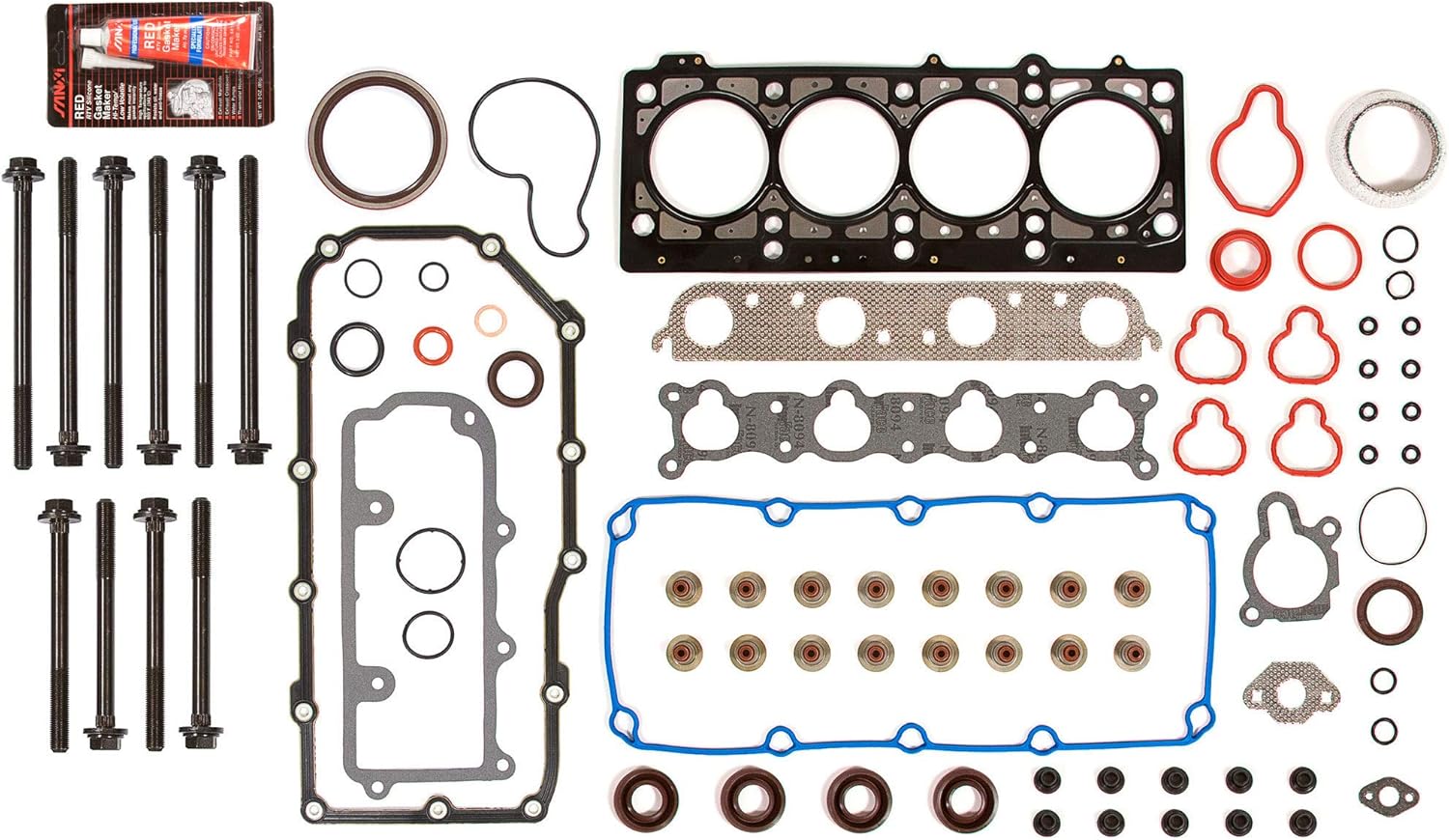 Evergreen FSHB5021 Full Gasket Set Head Bolt
