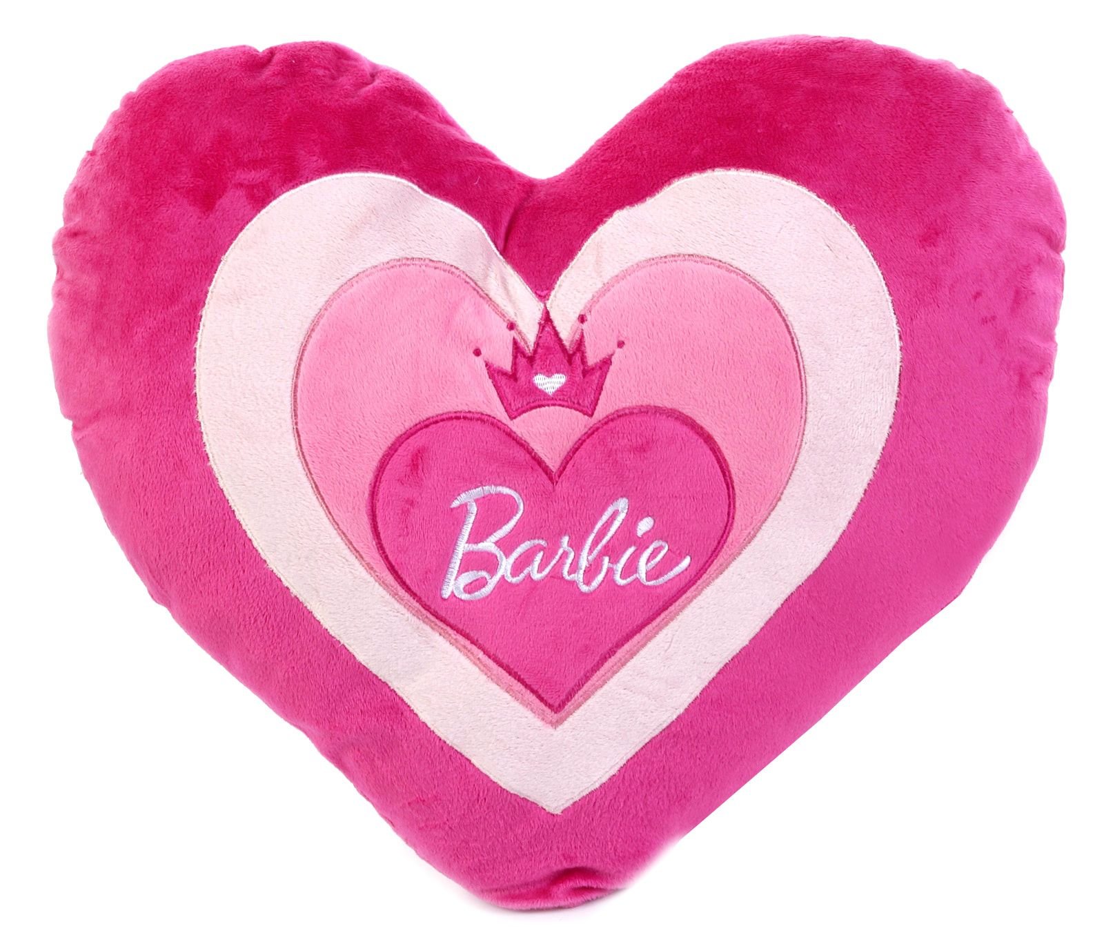 Barbie ハート型クッション Barbie Heart Shaped Cushion : Amazon.in: Toys & Games