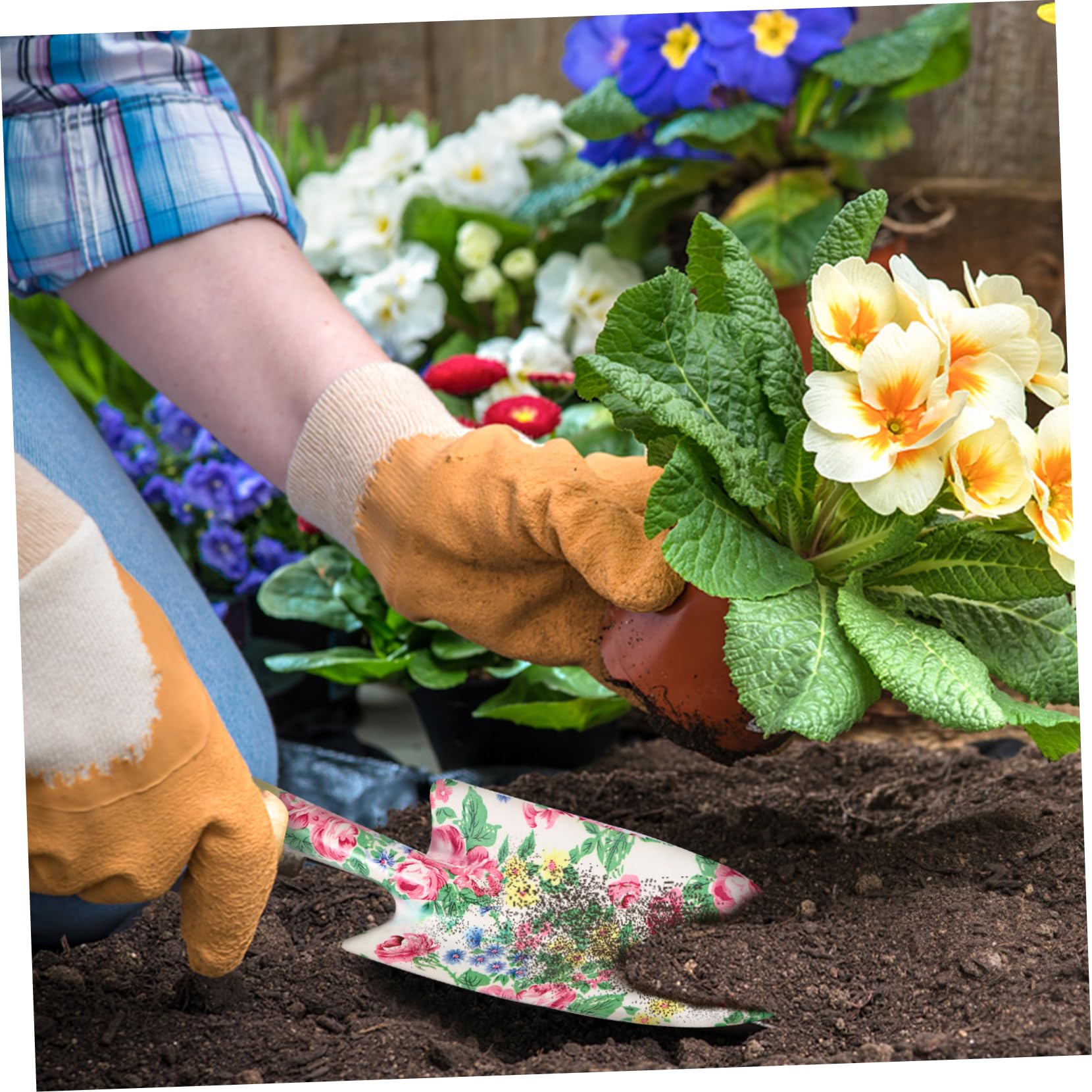 TOYANDONA 2 Pezzi Di Stampa Da Giardinaggio Pala Da Cazzuola Pale Da Bucato Vanga Pala Da Neve Pala Da Campeggio Strumento Per Diserbo Rastrelli Attrezzi Da Giardino Pala Da