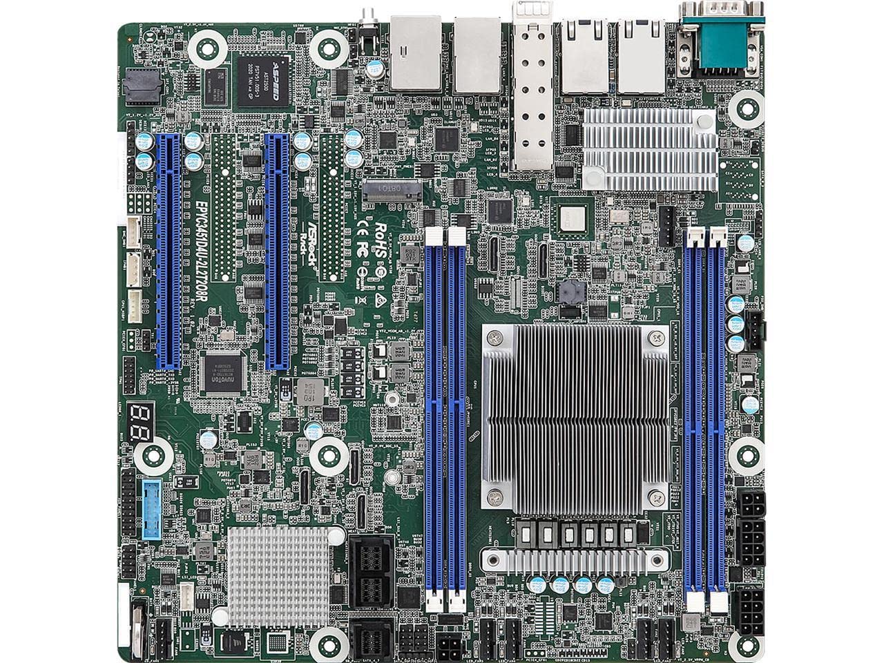Asrock Rack Epyc3451d4u 2l2t2o8r Micro Atx Server Motherboard Amd