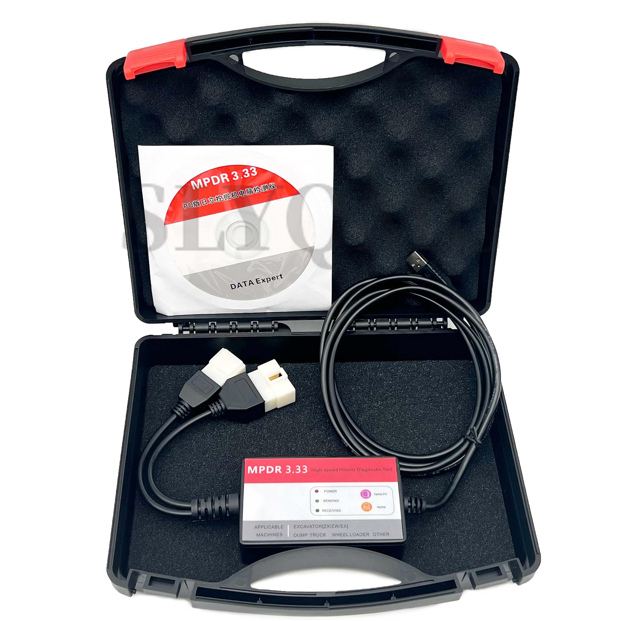 MPDR Software 3.33 for Heavy Duty Diagnostic Tool for Hitachi Excavator ZX-1 ZX-3G ZX-3 ZX-5 ZX-6 ZX-7 ZX-3G of Excavator
