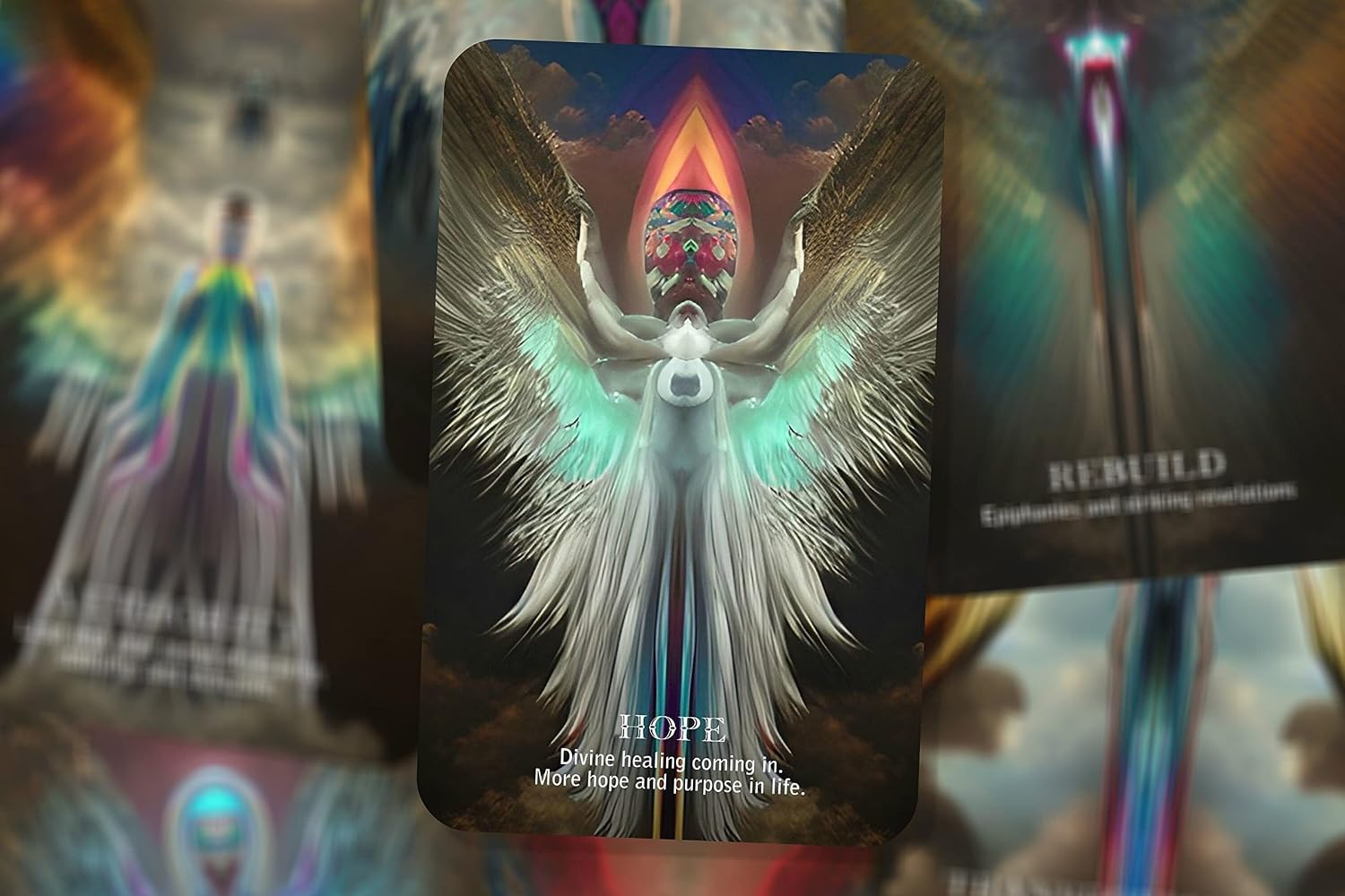 Ibiza Tarot The Guardian Angel Oracle - Angel Cards | Fortune Telling Oracle Cards Deck for Beginners | Authentic Experience - Set of 24 Cards