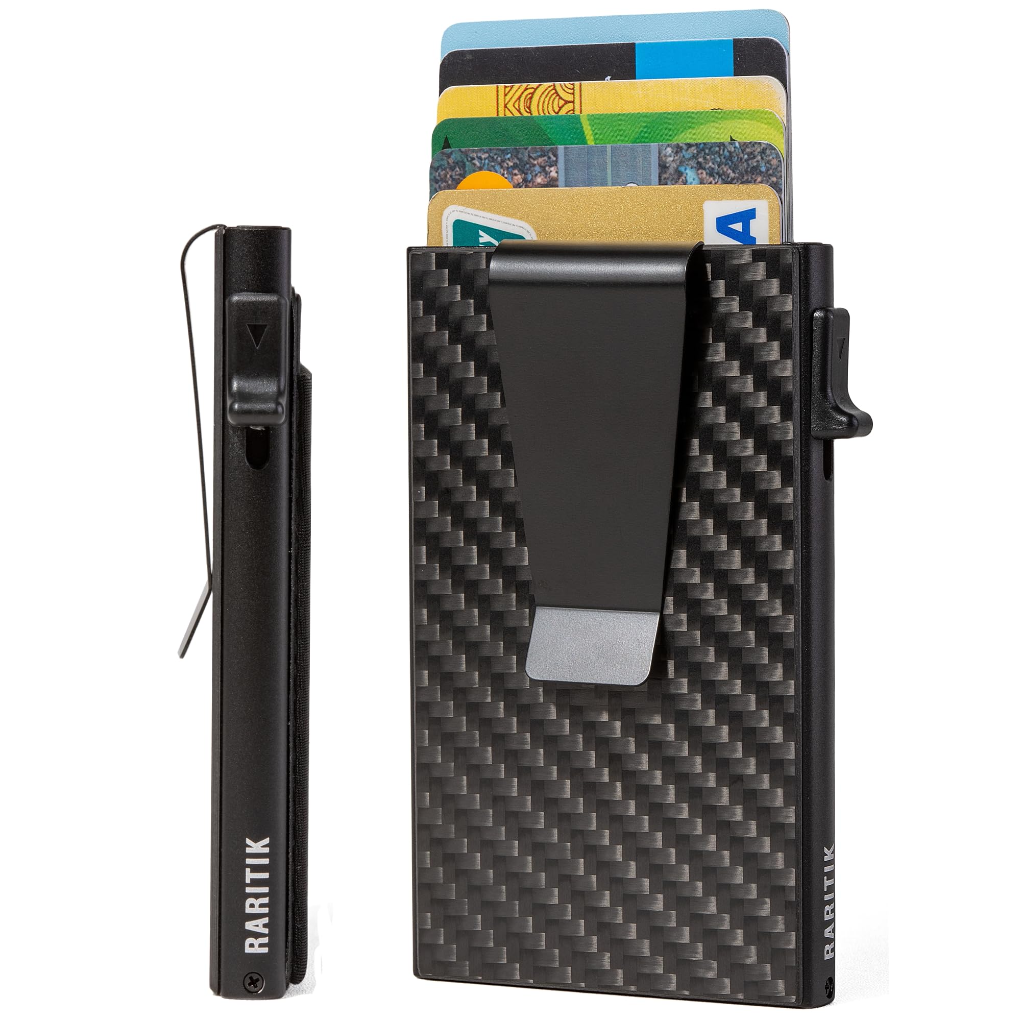 Cartera Desplegable Cartera Para Hombre Rfid Cartera De Piel Para