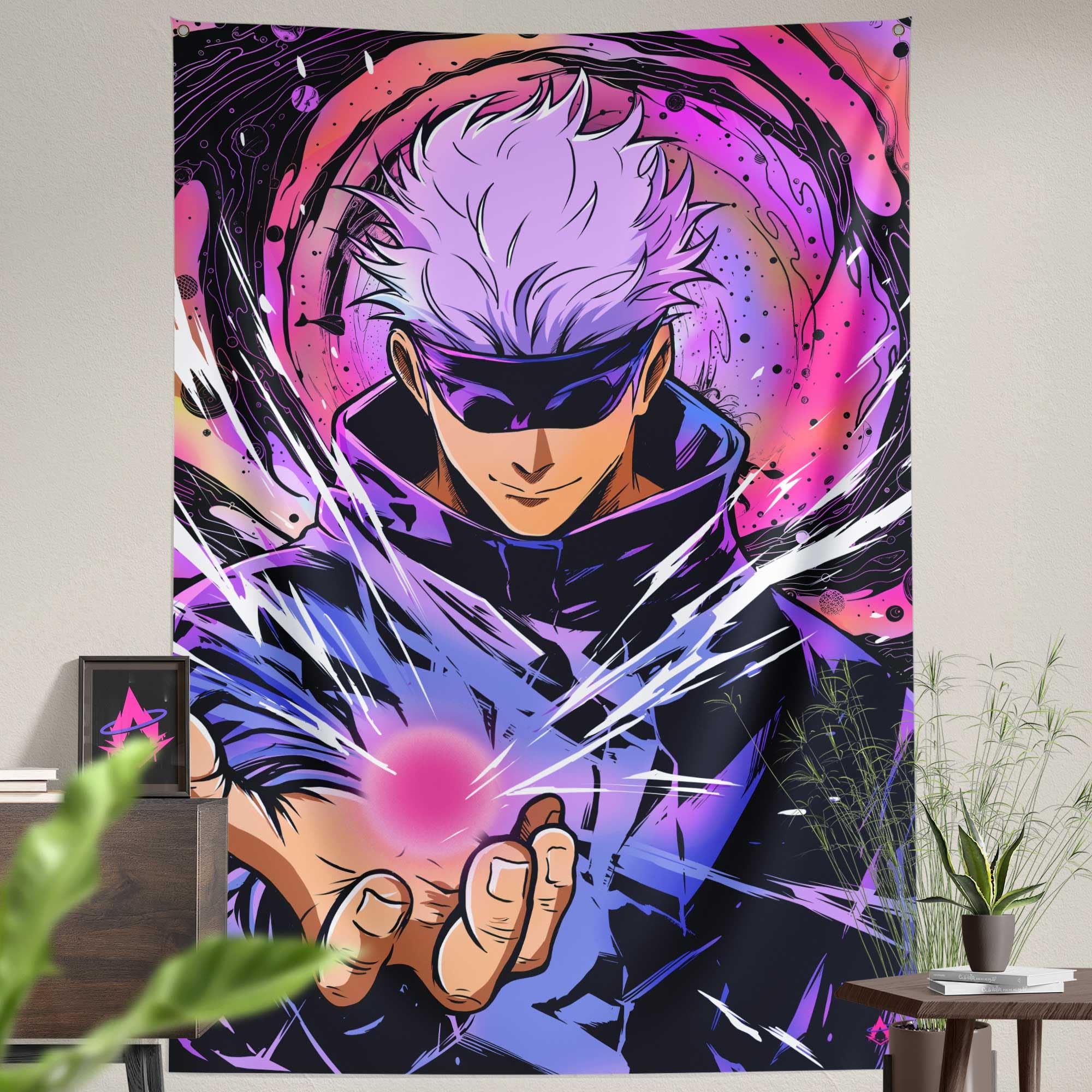 Anime Tapestry Wall Hanging - Bedroom Decor -11