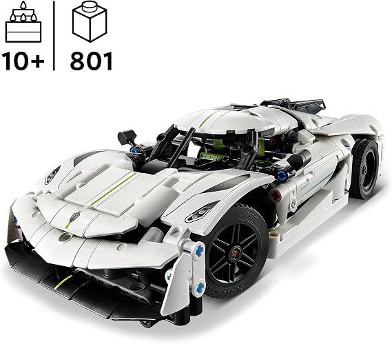 Lego 42184 Technic Koenigsegg Jesko Absolut White Hyper Car