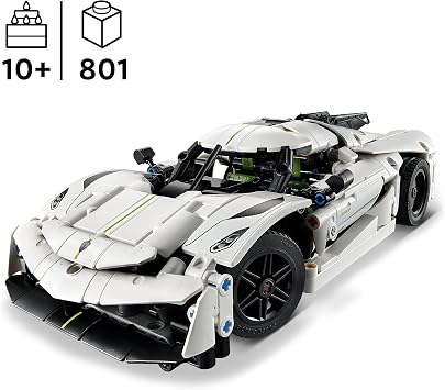 Lego 42184 Technic Koenigsegg Jesko Absolut White Hyper Car