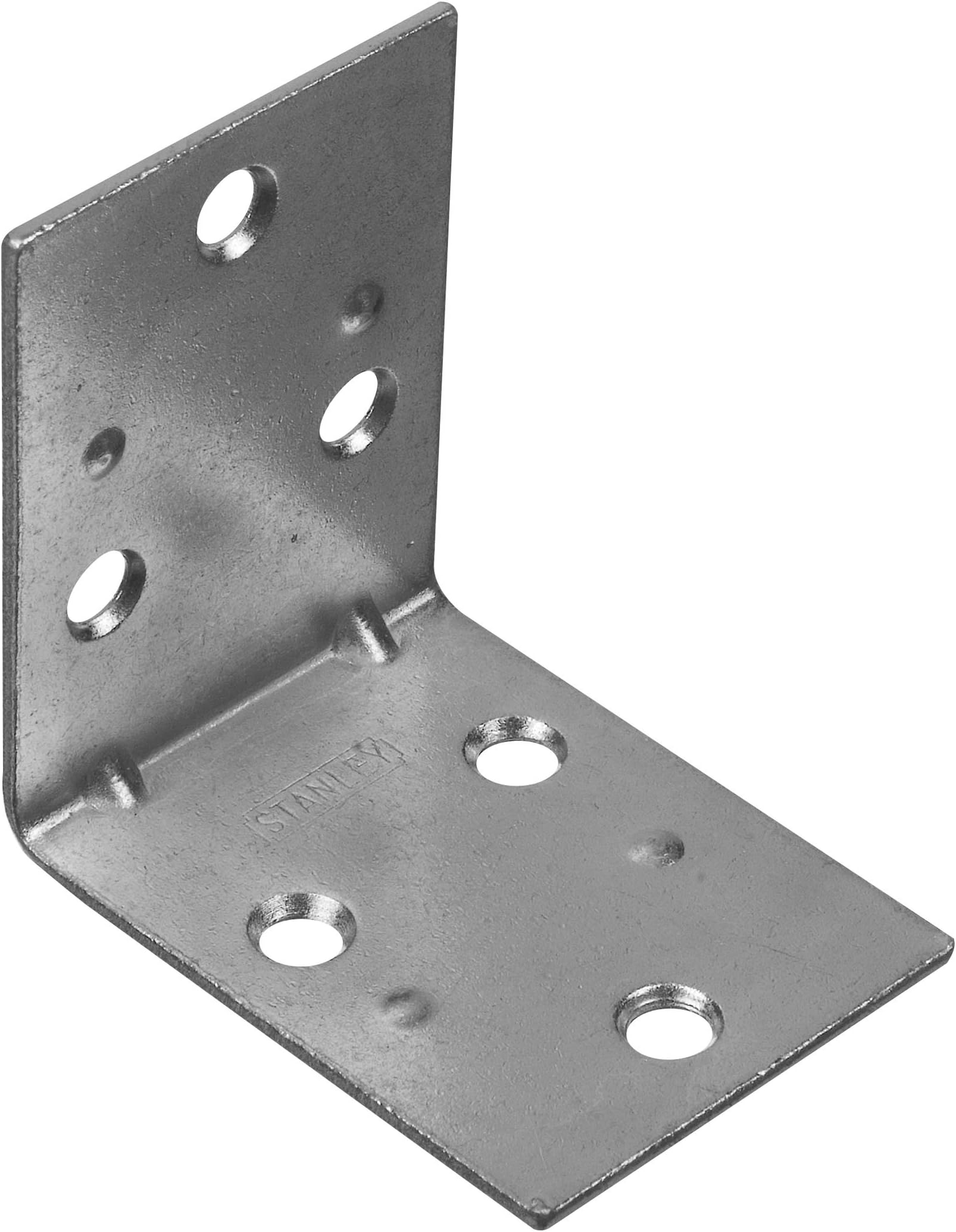 Stanley Hardware 2-Inch Double Wide Corner Brace, Zinc Plated, 2-Pack #755685