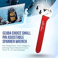 Vista 3 de Scuba Choice Llave inglesa ajustable de pasador pequeño para buceo