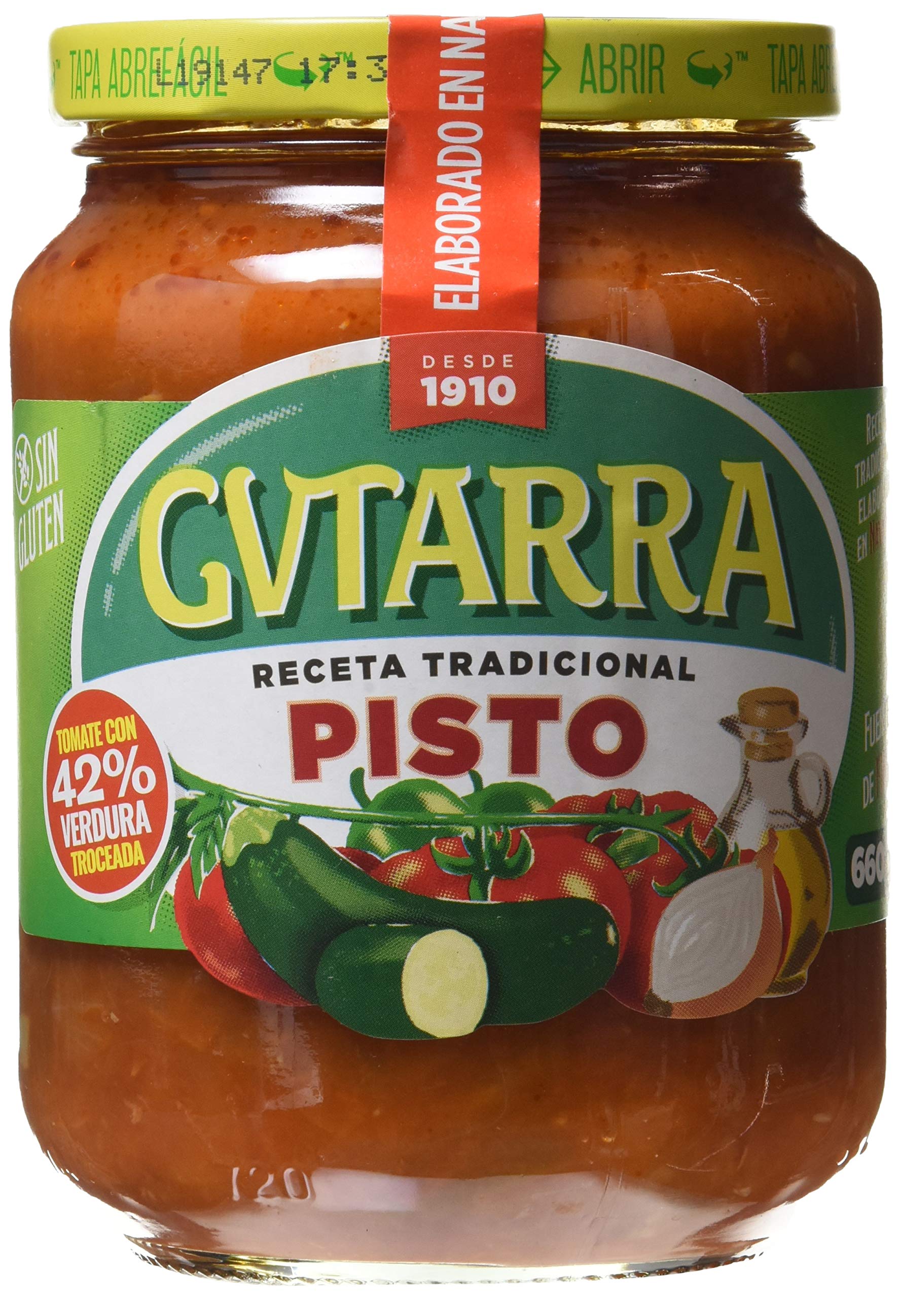 Gvtarra Pisto - Paquete de 6 x 660 gr