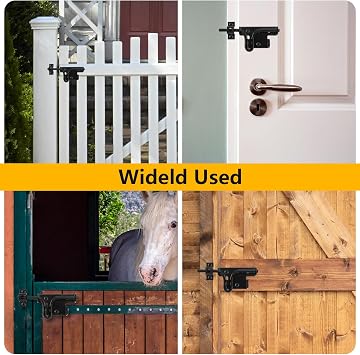 HOME MASTER HARDWARE Heavy Duty Slide Bolt Gate Latch, 1 Pack Door Latch