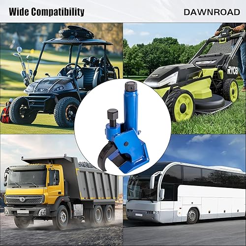 Miniatura 4 de DAWNROAD Interruptor manual de cuentas de neumáticos de martillo ajustable fácil de operar herramienta cambiadora de neumáticos para ATV tractores