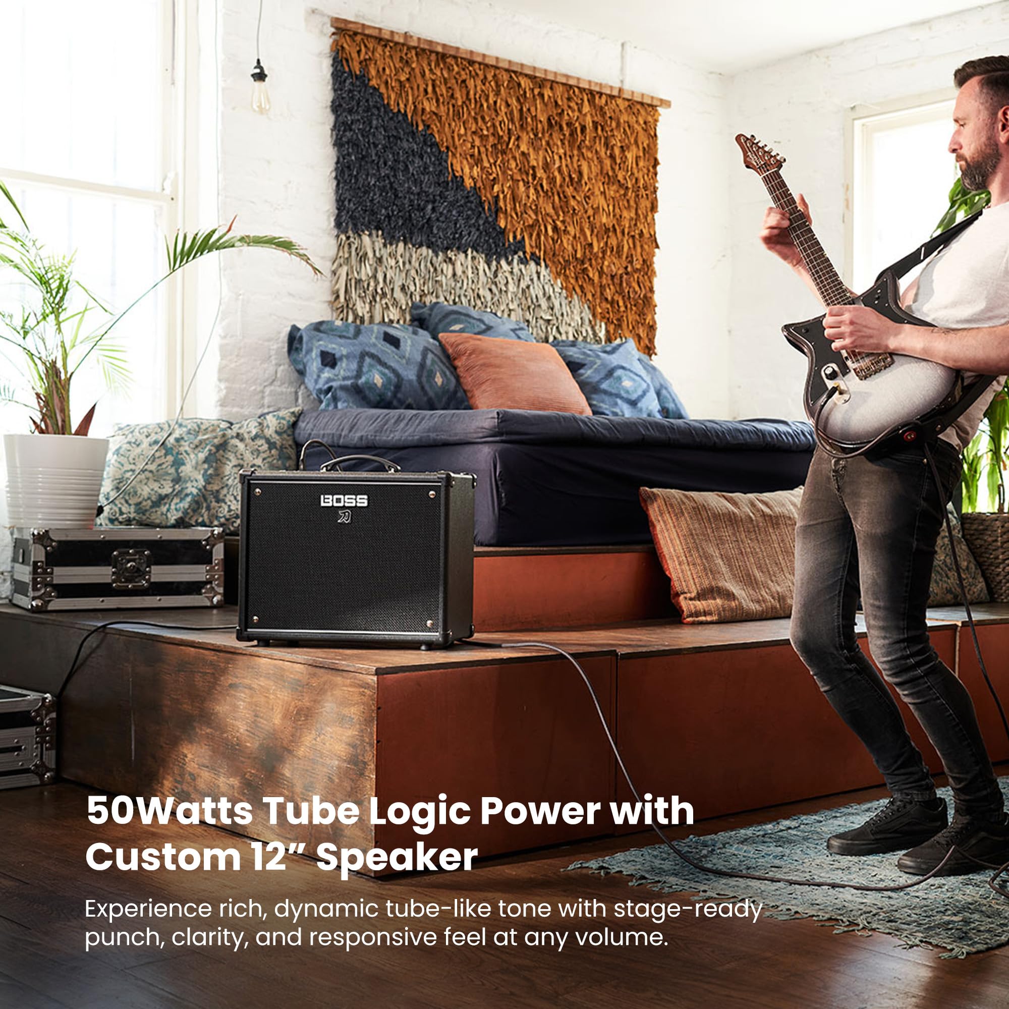 Amazon.com: Boss Katana-50 Gen 3 50-Watt 1x12-Inch Guitar Combo