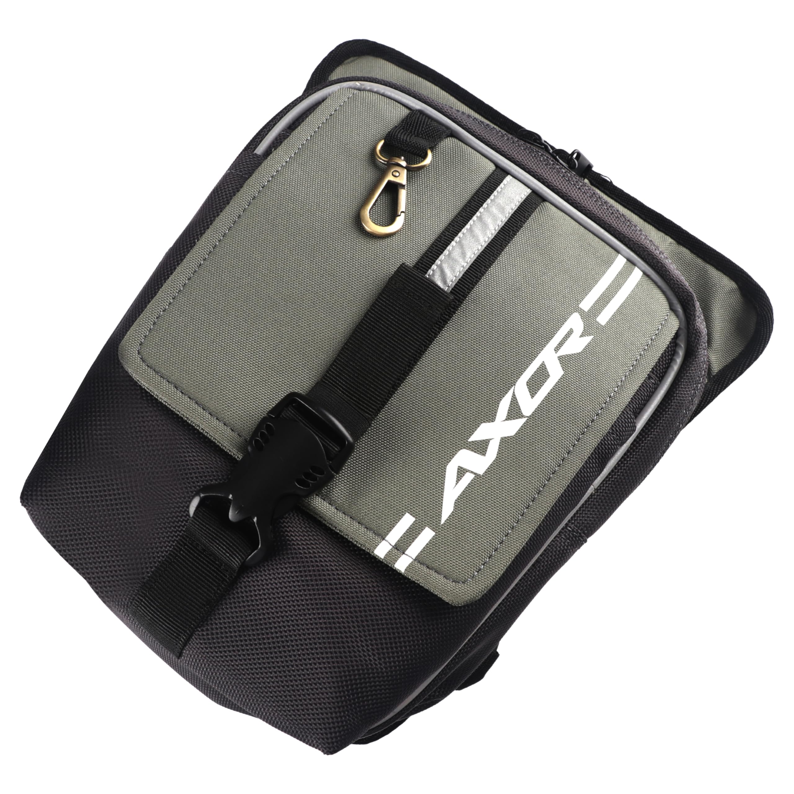 Axor Thigh Bag Lite – Durable Motorcycle Thigh Storage Pouch, Lightweight & Water-Resistant – Olive Green Grey-image-24