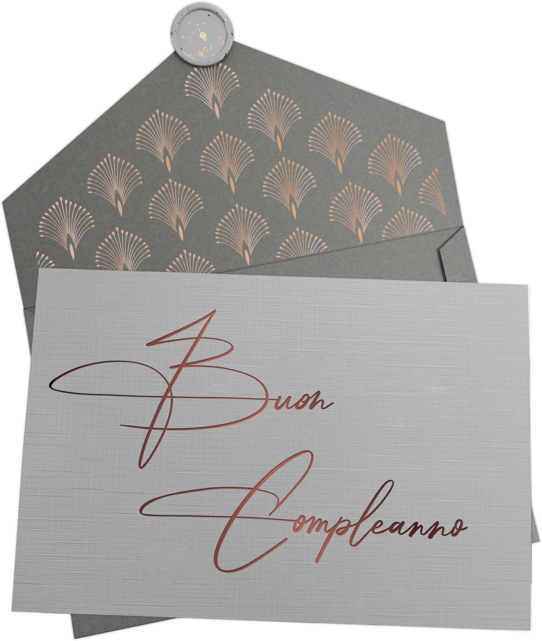 Biglietto Compleanno Sostenibile Nature Card - 15.5x15.5 Cm, Con Busta - Foto 4