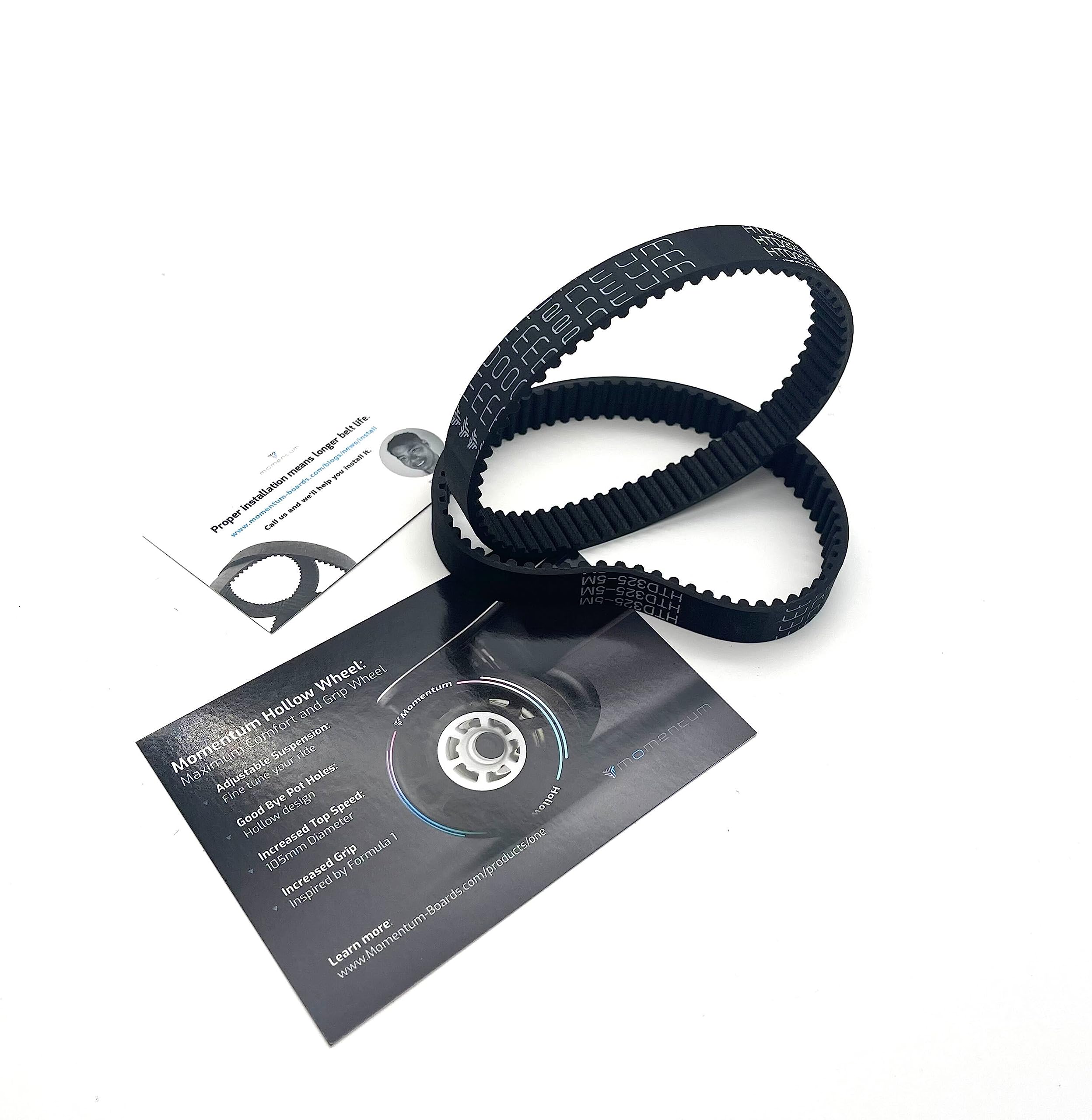 Meepo Hurricane Belts | 350 mi+ | Full Warranty (155/170 / 190mm Pneumatic Tires for 55T Pulley)