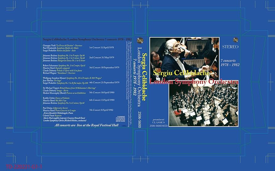Amazon.co.jp: 2506-5600 チェリビダッケ+ロンドン交響楽団 伝説