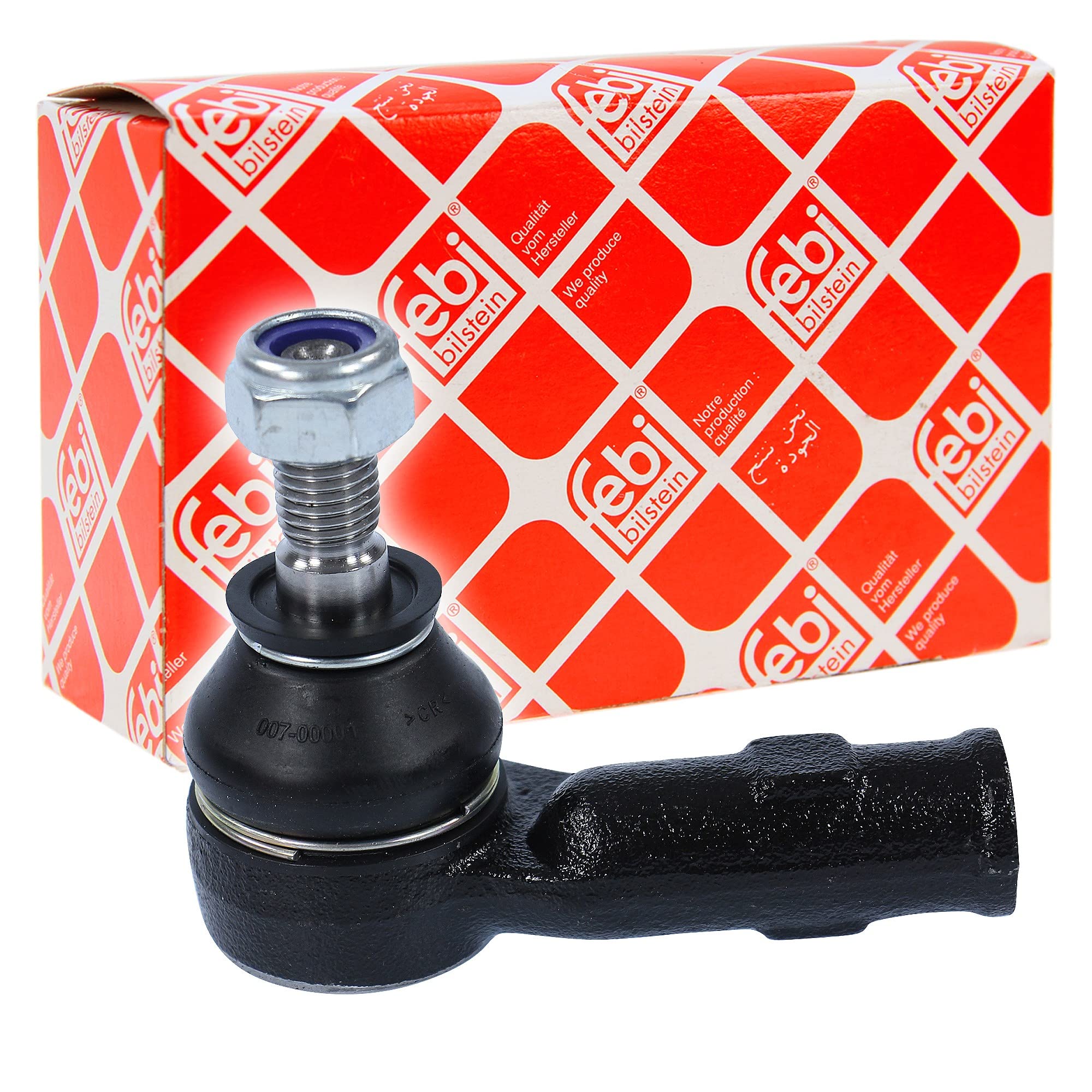 febi bilstein 03583 Tie Rod End with nut, pack of one