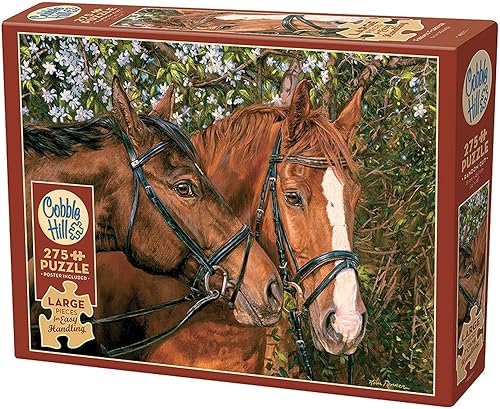 Cobble Hill - Rompecabezas de 275 piezas de fácil manejo - Friends Forever - Muestra de póster incluido