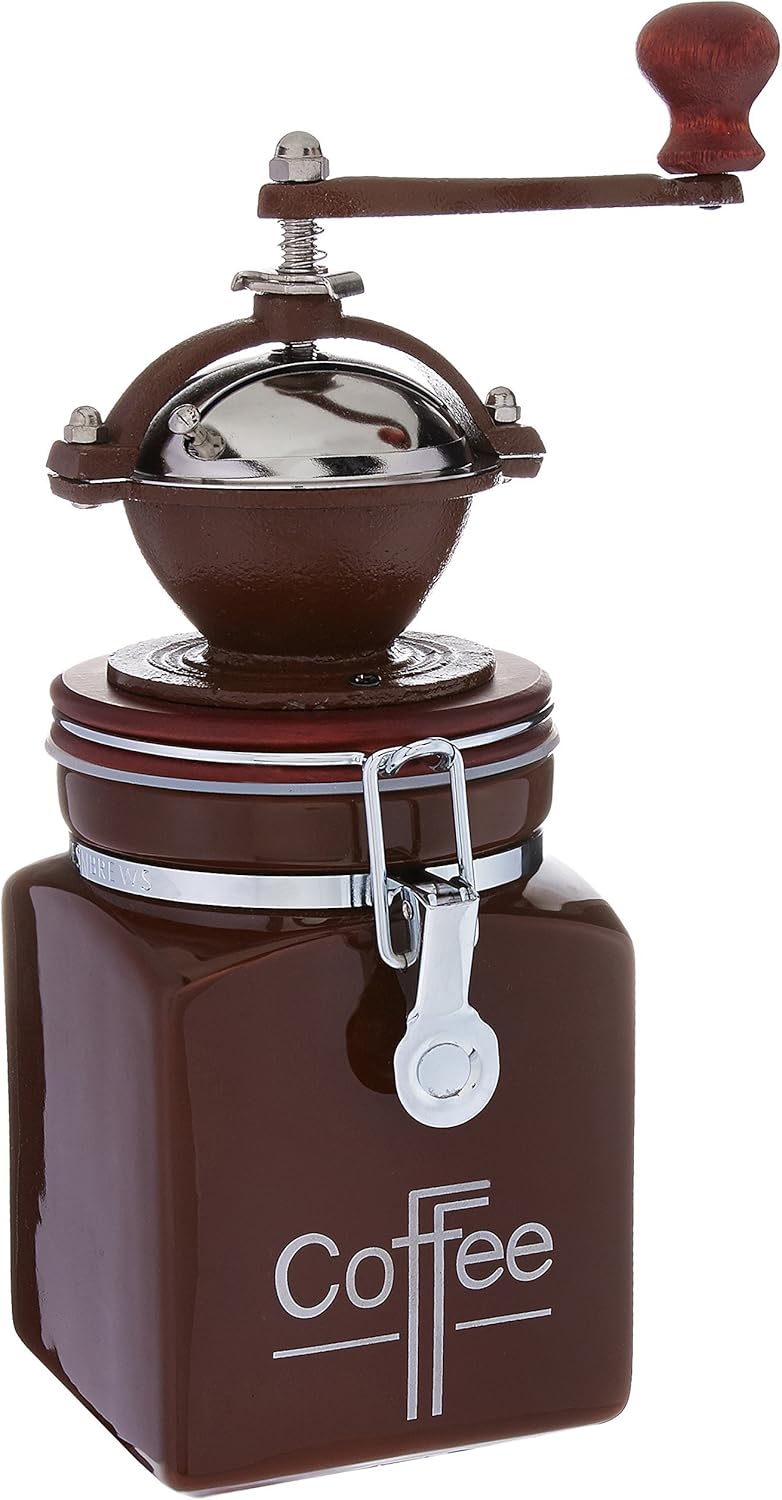 Cocoa Coffee Grinder/Canister, 3/4 pounds,