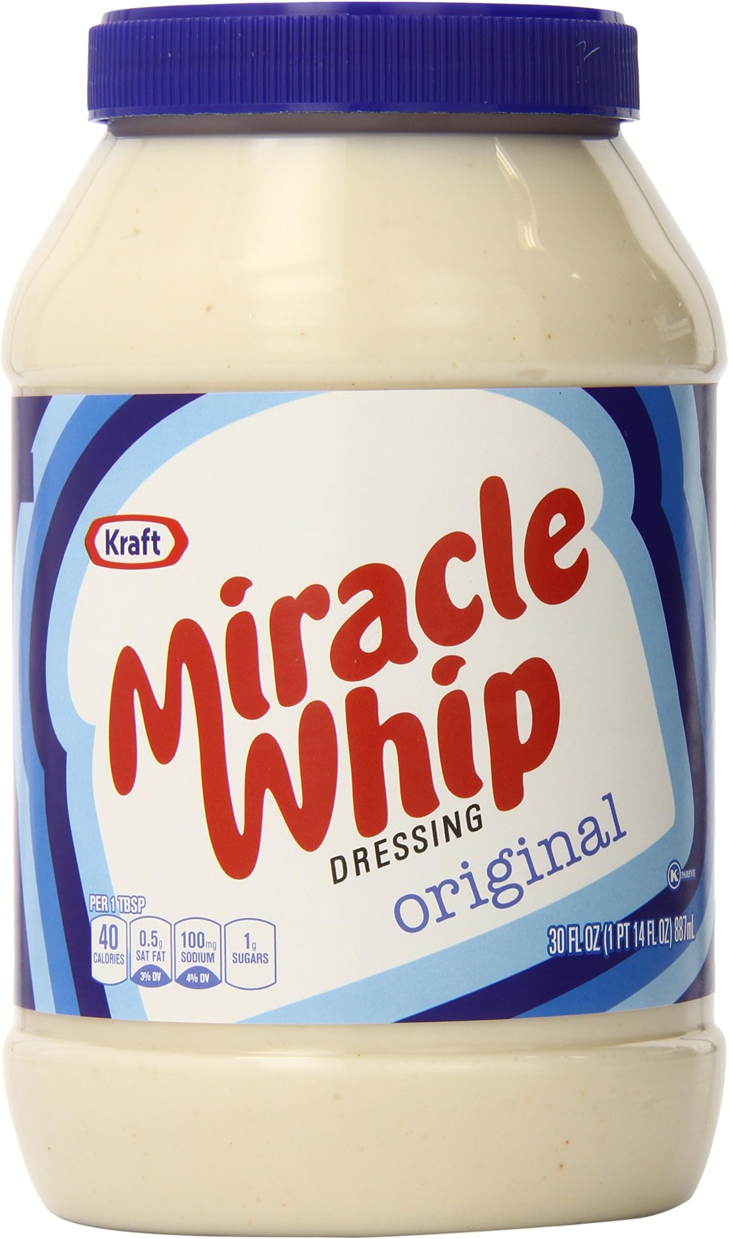 Miracle Whip Dressing (30 oz Jars, Pack of 2)