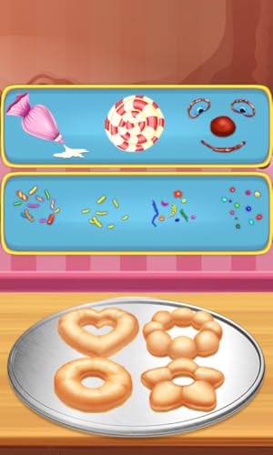 Rosquinhas Bolinhos Deliciosos - cozinhar jogo Somente donuts saborosos são feitos neste jogo delici