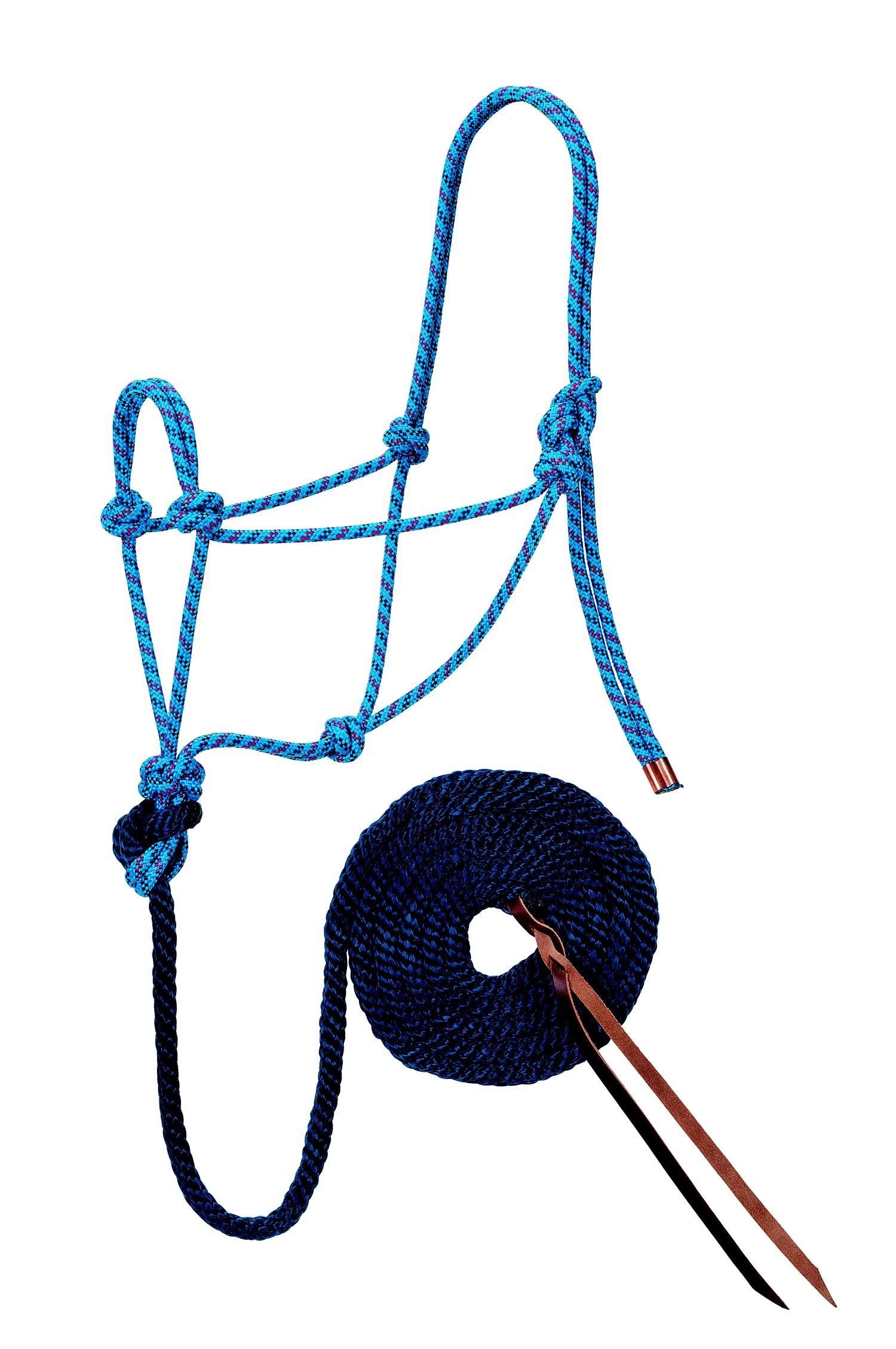 Weaver Leather - Cabestro y Correa de Cuerda Trenzada de Diamante