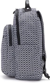 Kipling Seoul 27L Laptop Backpack for 15 Inch Laptop Lightweight Travel Signature print backpacks