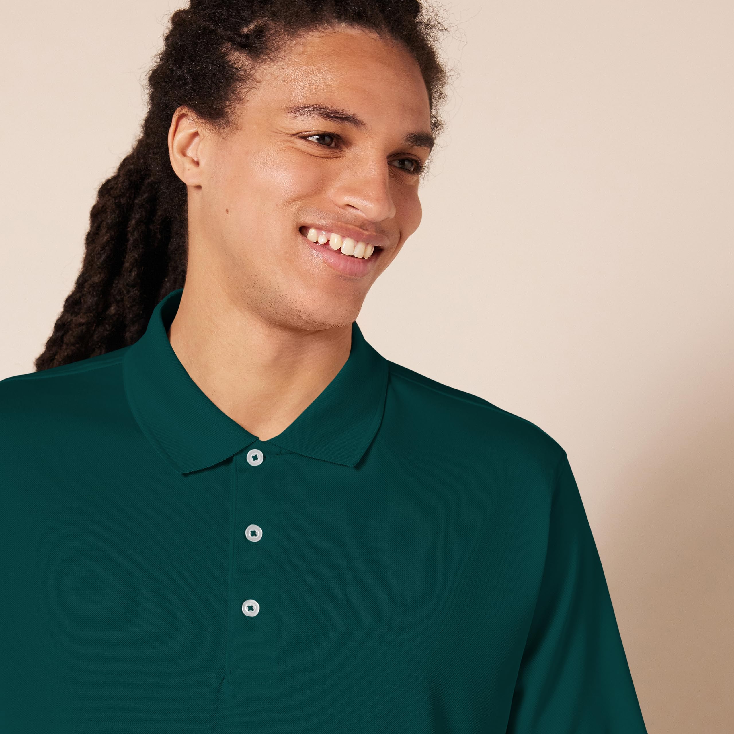 Amazon Essentials Hombre Polo de Golf, Secado Rápido Que Absorbe la Humedad, Manga Corta — view 6
