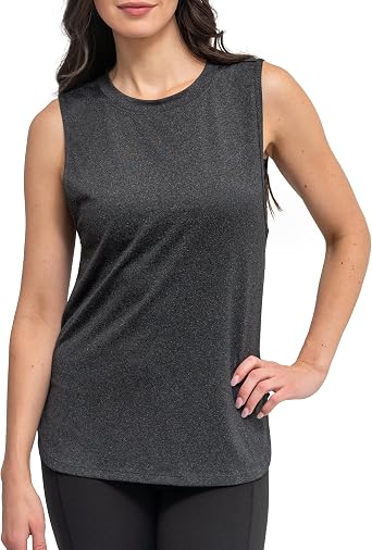 FITKICKS Live Well Collection Womens Active Lifestyle Tank Top