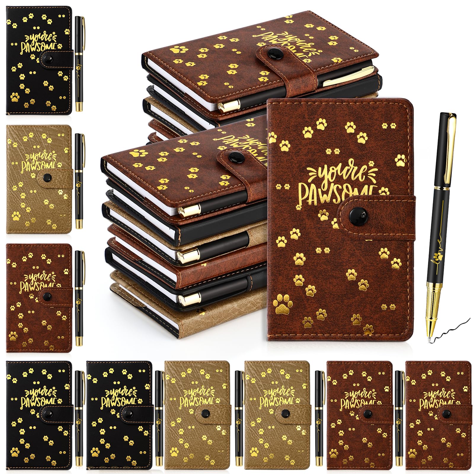 Mimorou Lot de 36 cadeaux de reconnaissance vétérinaire en vrac avec stylo à bille, cadeau de remerciement pour vétérinaire, assistant, infirmière, fournitures scolaires, amoureux des animaux