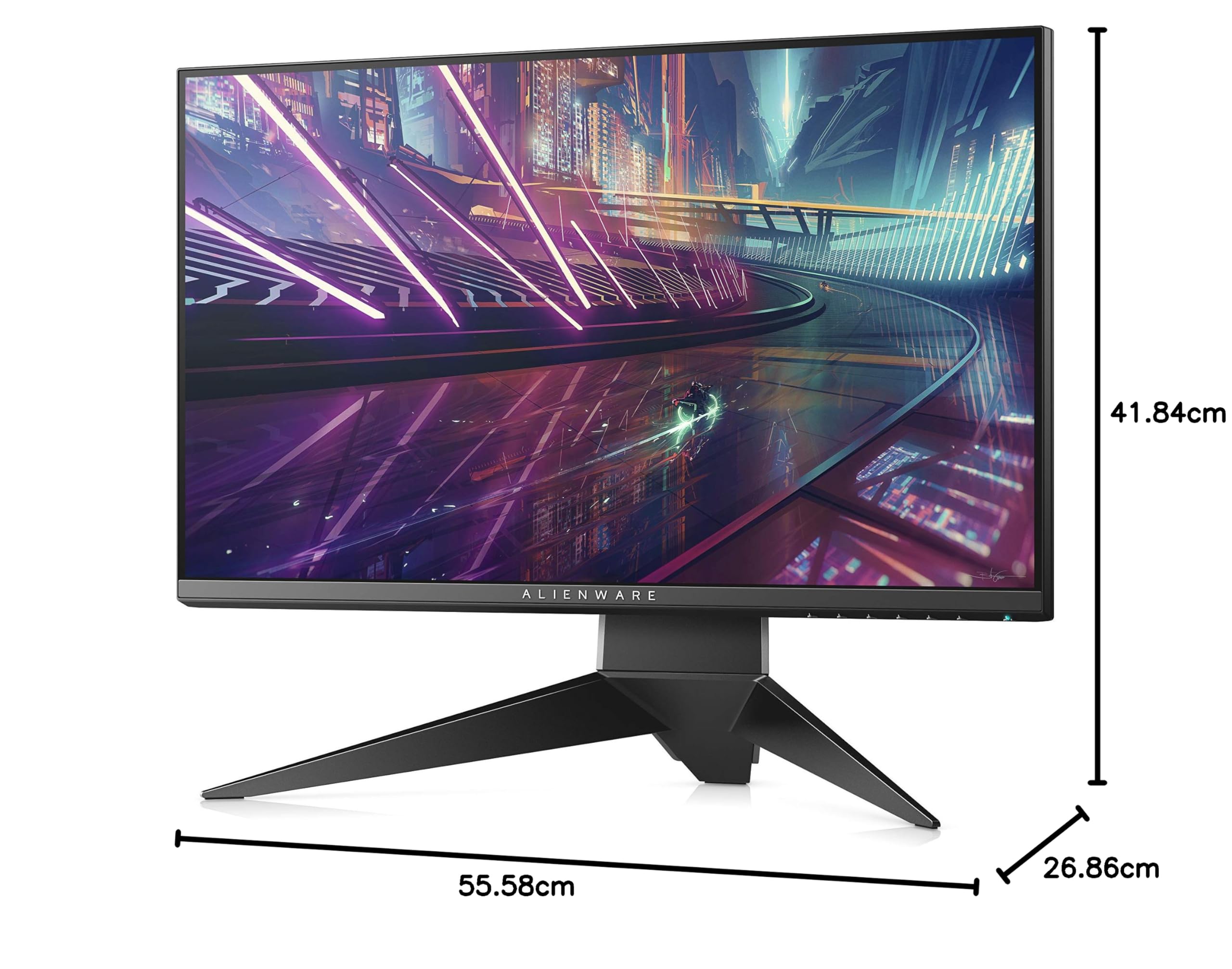Alienware AW2518H 240Hz ゲーミングモニター Monitor para Jogos, Dell, AW2518H, Monitor Alienware G-sync de