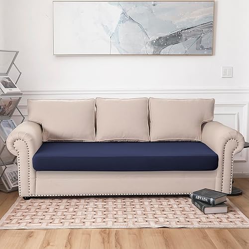 Miniatura 5 de Fundas de cojín 100% impermeables, fundas de cojín de repuesto para sofá, fundas elásticas individuales de cojín para sofá, protector de muebles