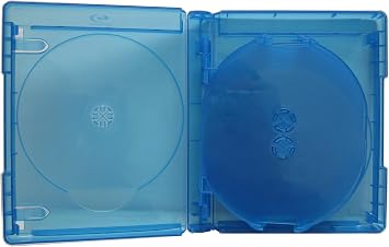 Viva Elite Hold 10 Discs Blu-ray Replacement Case 5 Pack (10 Tray)