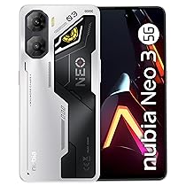 nubia Neo 3 5G Smartphone Gaming Android 15, 8+12GB RAM Dinamica + 256GB ROM, Display 6.8” FHD+ 120Hz, Camera 50MP, Smartphone Dual SIM 5G, NFC, Batteria 5230mAh, Alte Prestazioni, Cyber Silver