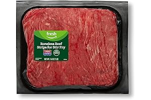 1 lb USDA Choice Brand Beef Strips for Stir Fry - Boneless