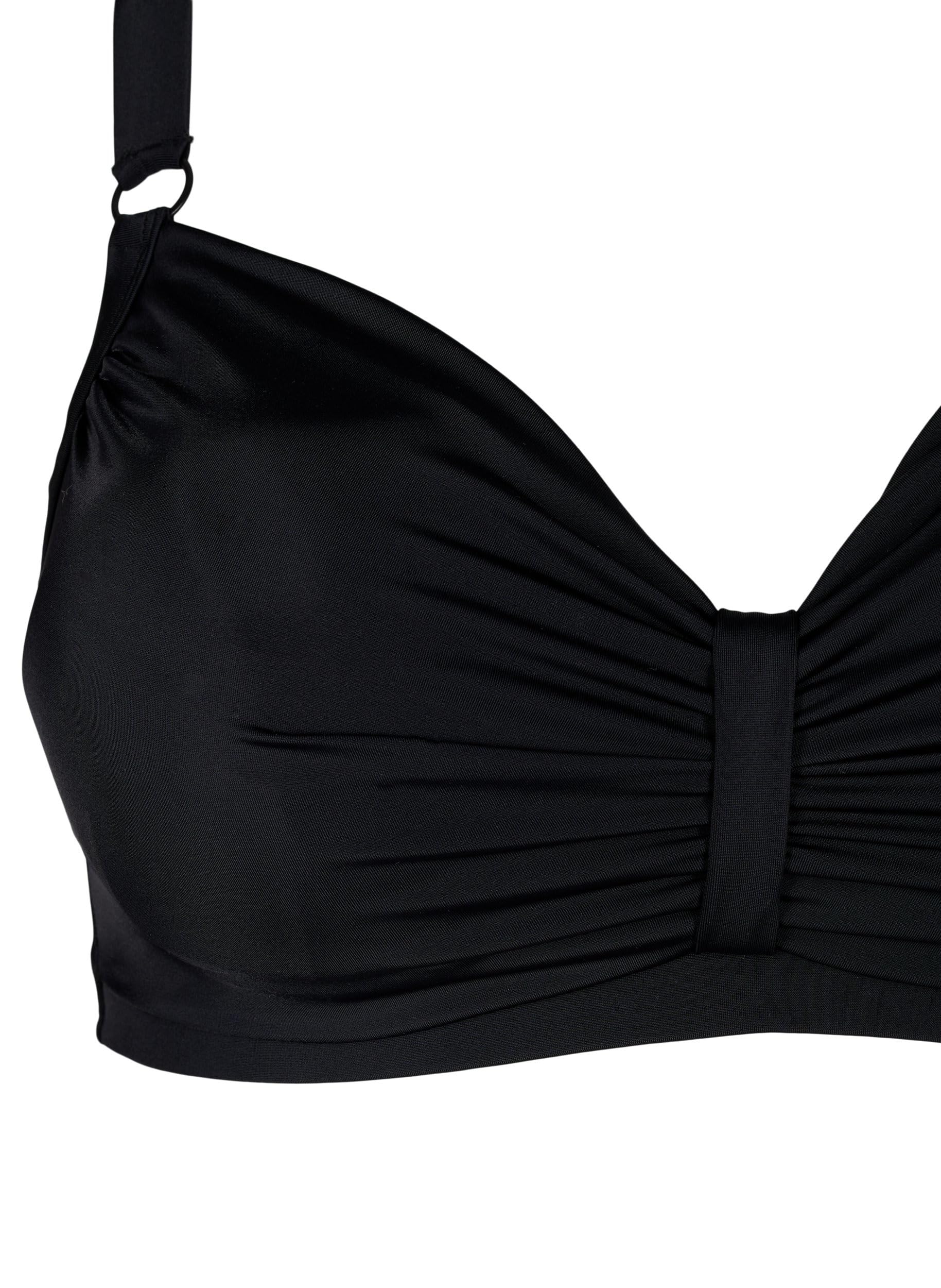 Zizzi Swim by Damen große Größen Bikini-BH mit Bügel Drapierung Größe