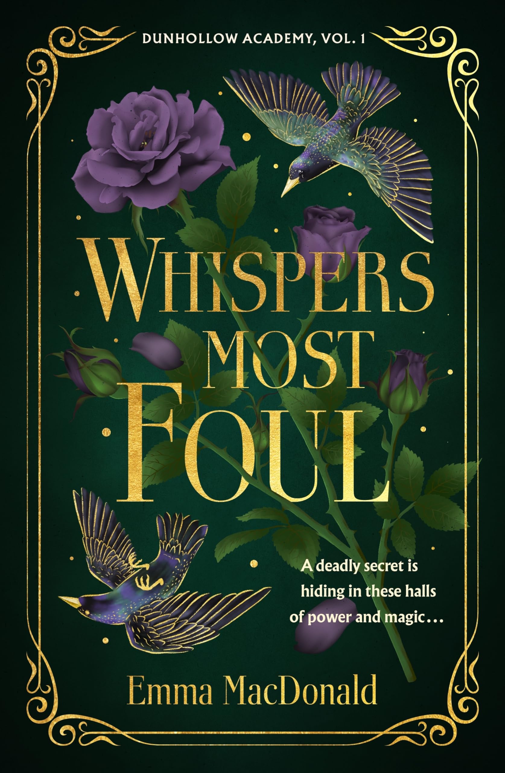 Whispers Most Foul: A spooky sapphic paranormal romance full of danger, dark magic and ghostly twists