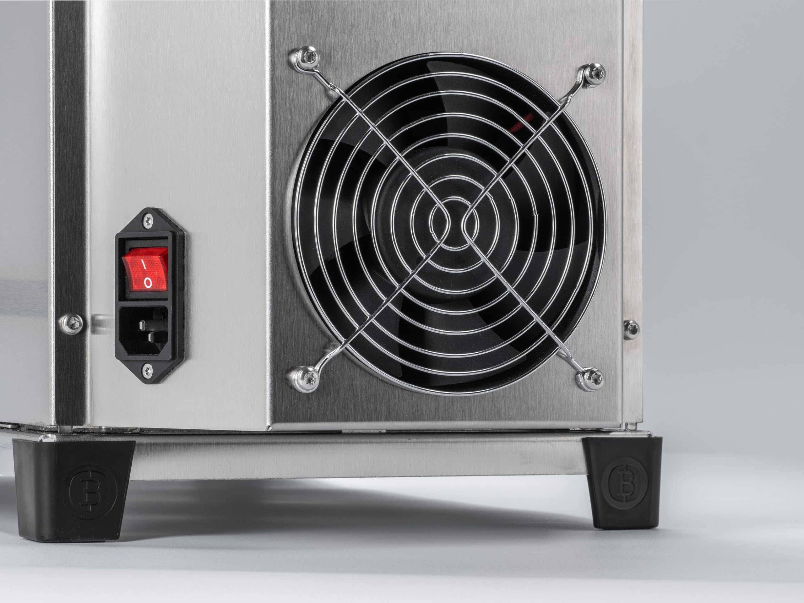 E-Beefer Pro II – Elektrischer Oberhitzegrill | 800 °C | Patentierte Einhand-Höhenverstellung | Neue Keramikbrenner-Generation | 1.800 W | Kein Gas | Haushaltssteckdose 220–240 V | DIN 60335